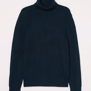 Rib-Knit Turtleneck Sweater (Brand New with Tag)
